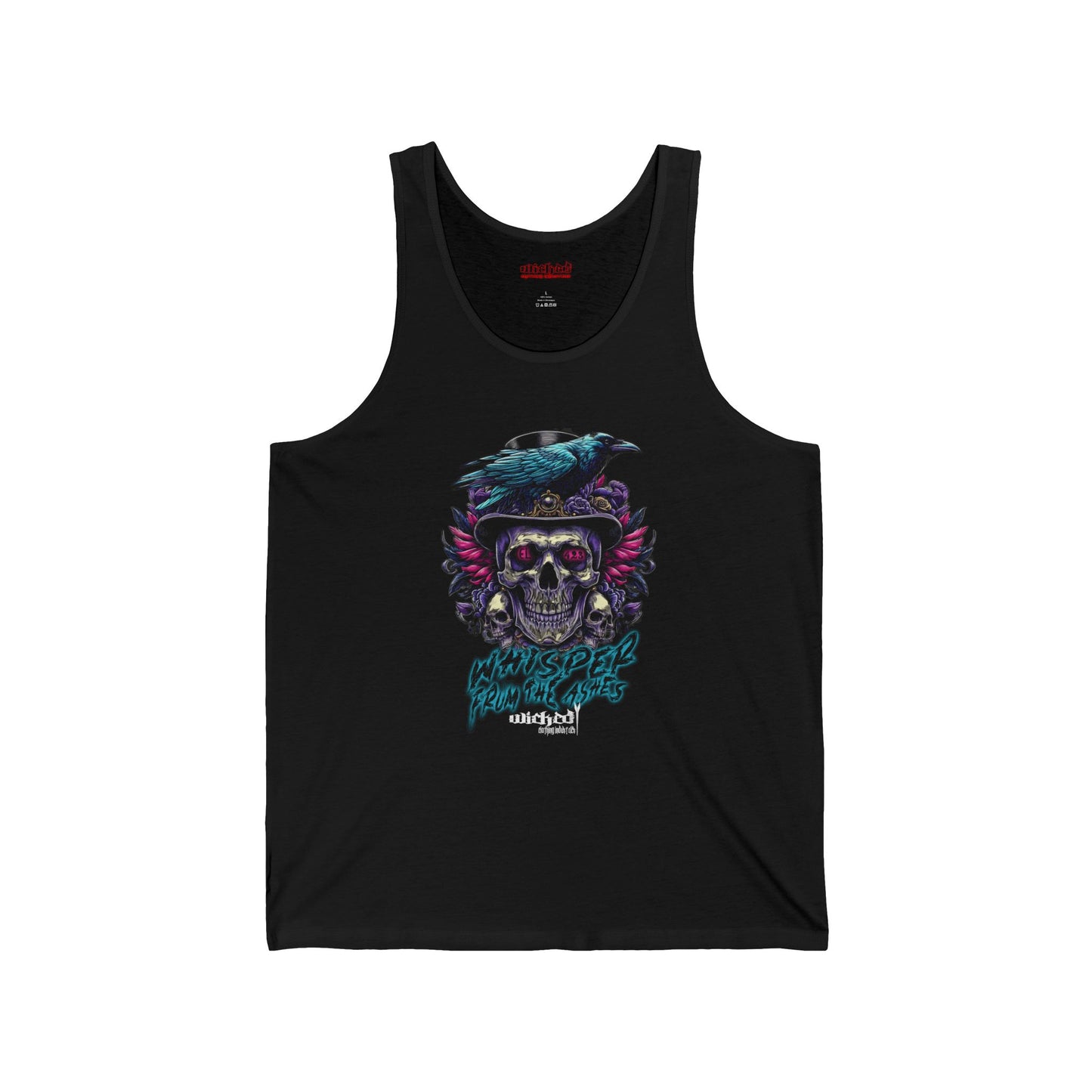 EL423 Whisper From The Ashes / Black  Jersey Tank