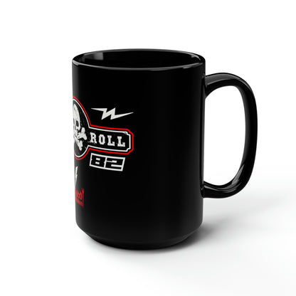 1982 Rock N Roll /Black Mug, 15oz