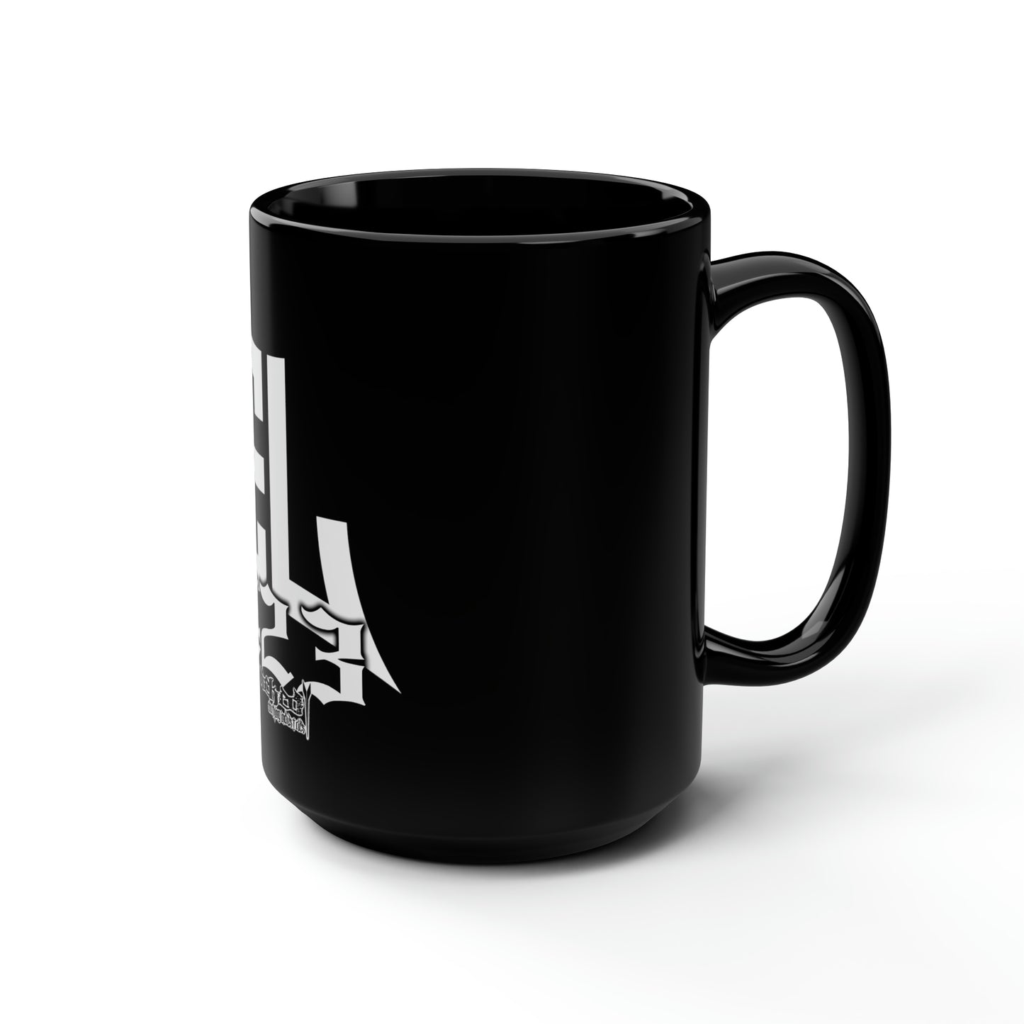 EL423 Bold WCI /Black Mug, 15oz