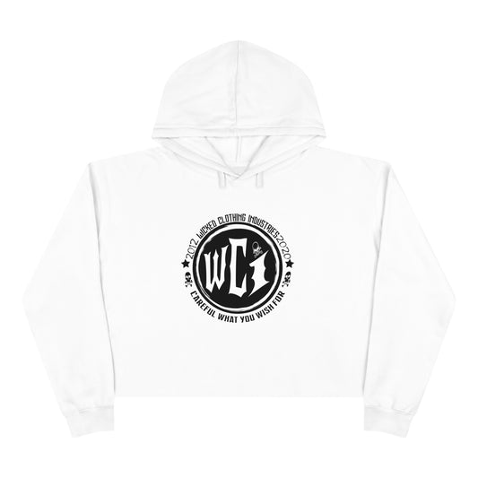 Careful What you Wish For /Crop Hoodie