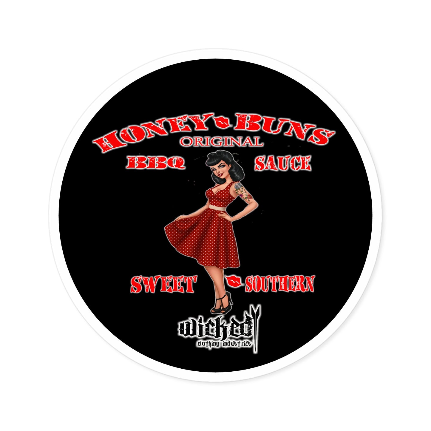 Honey Buns . Stickers, Indoor\Outdoor