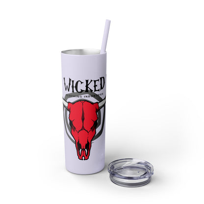 DeadHead WCI / Skinny Tumbler with Straw, 20oz
