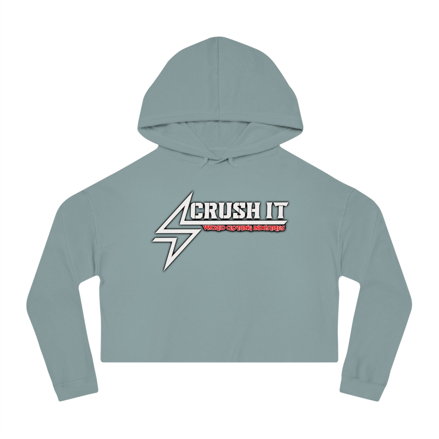 Crush It /  Women's Cropped Hoodie