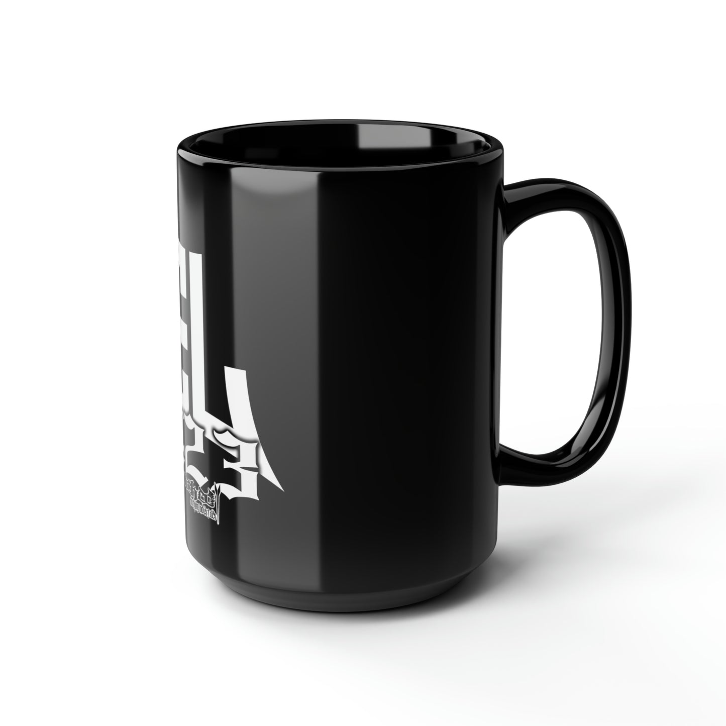 EL423 Bold WCI /Black Mug, 15oz