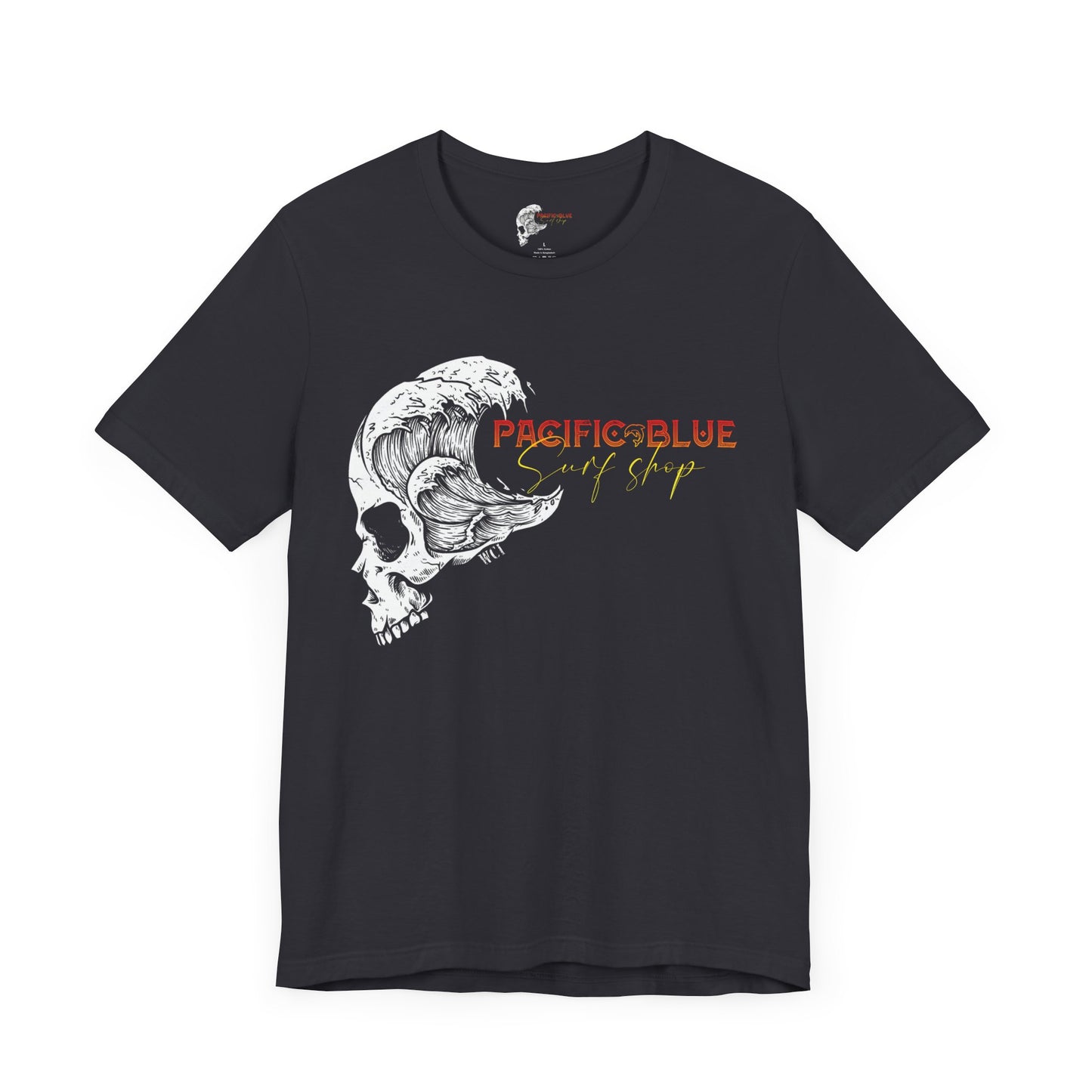 Skull Wave Sunset / Pacific Blue Surf Shop   /WCI  Short Sleeve Tee