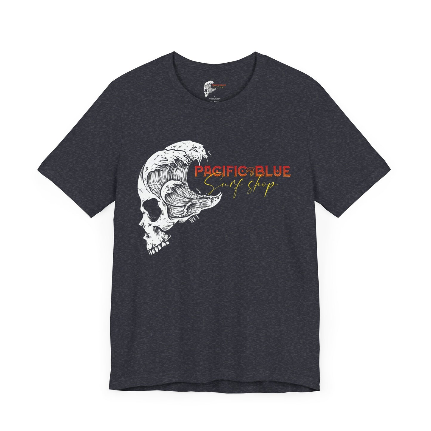 Skull Wave Sunset / Pacific Blue Surf Shop   /WCI  Short Sleeve Tee