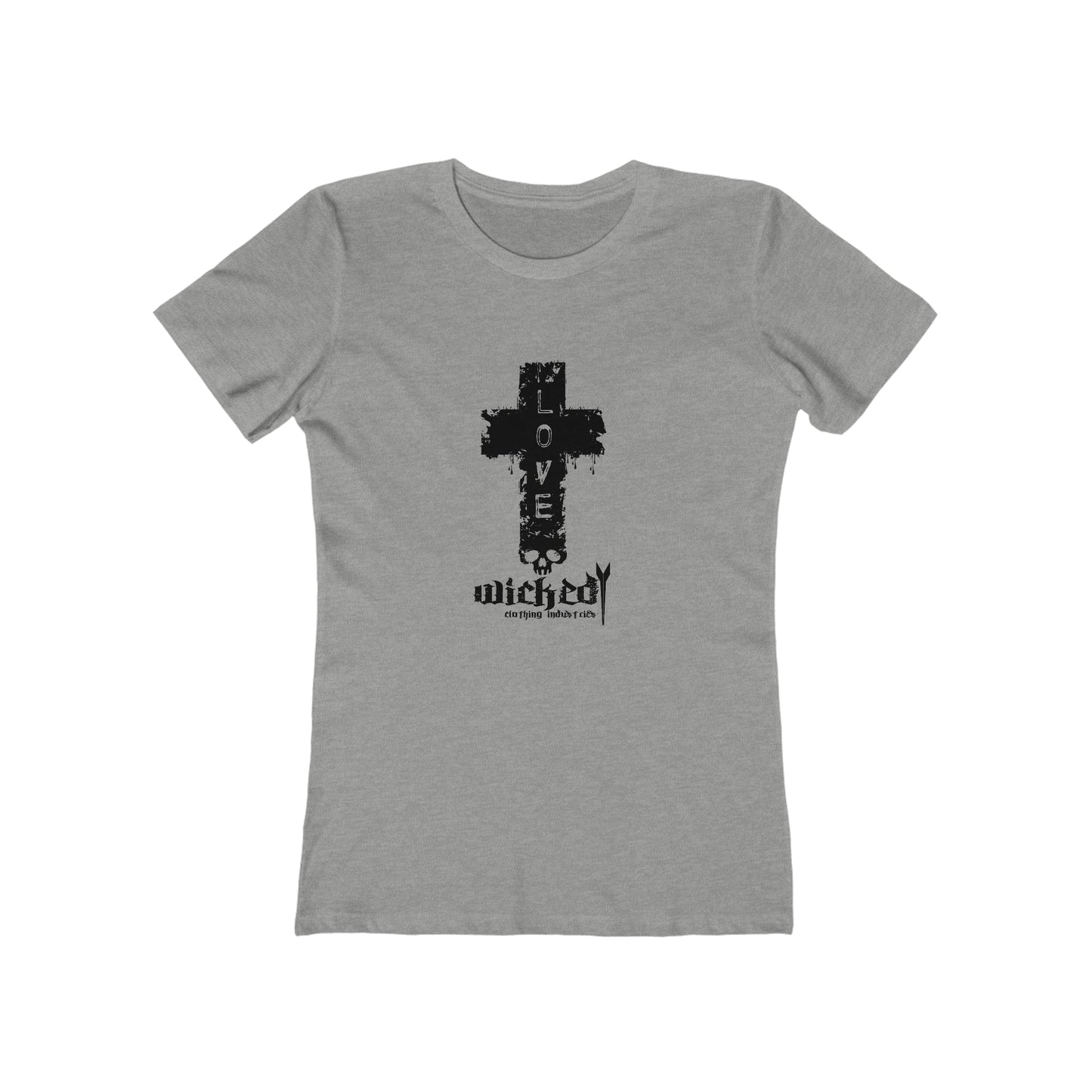 Love / White/Women's  Tee