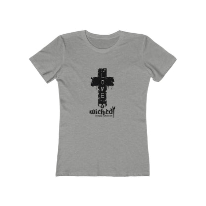 Love / White/Women's  Tee