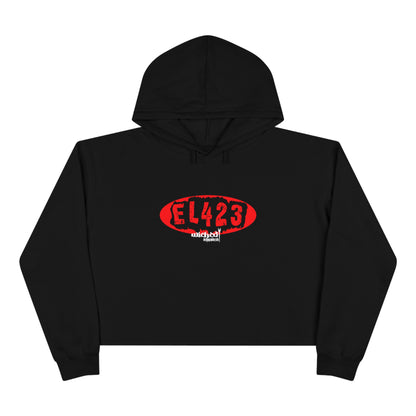 EL 423 Alternative/ Red/ Cropped Hoodie