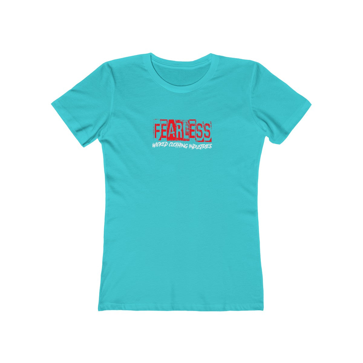 Women's The Boyfriend Tee (FEARLESS RED)
