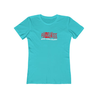 Women's The Boyfriend Tee (FEARLESS RED)