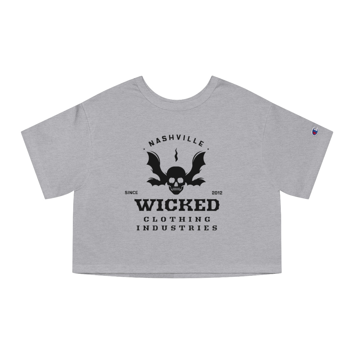 Wicked Bat Nashville  Cropped T-Shirt