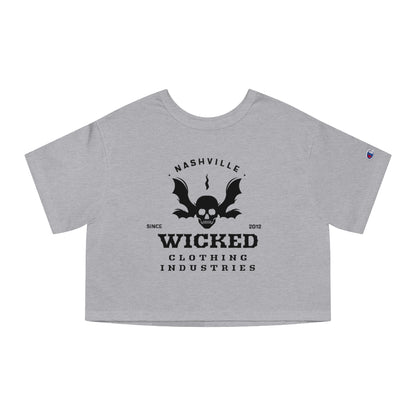 Wicked Bat Nashville  Cropped T-Shirt
