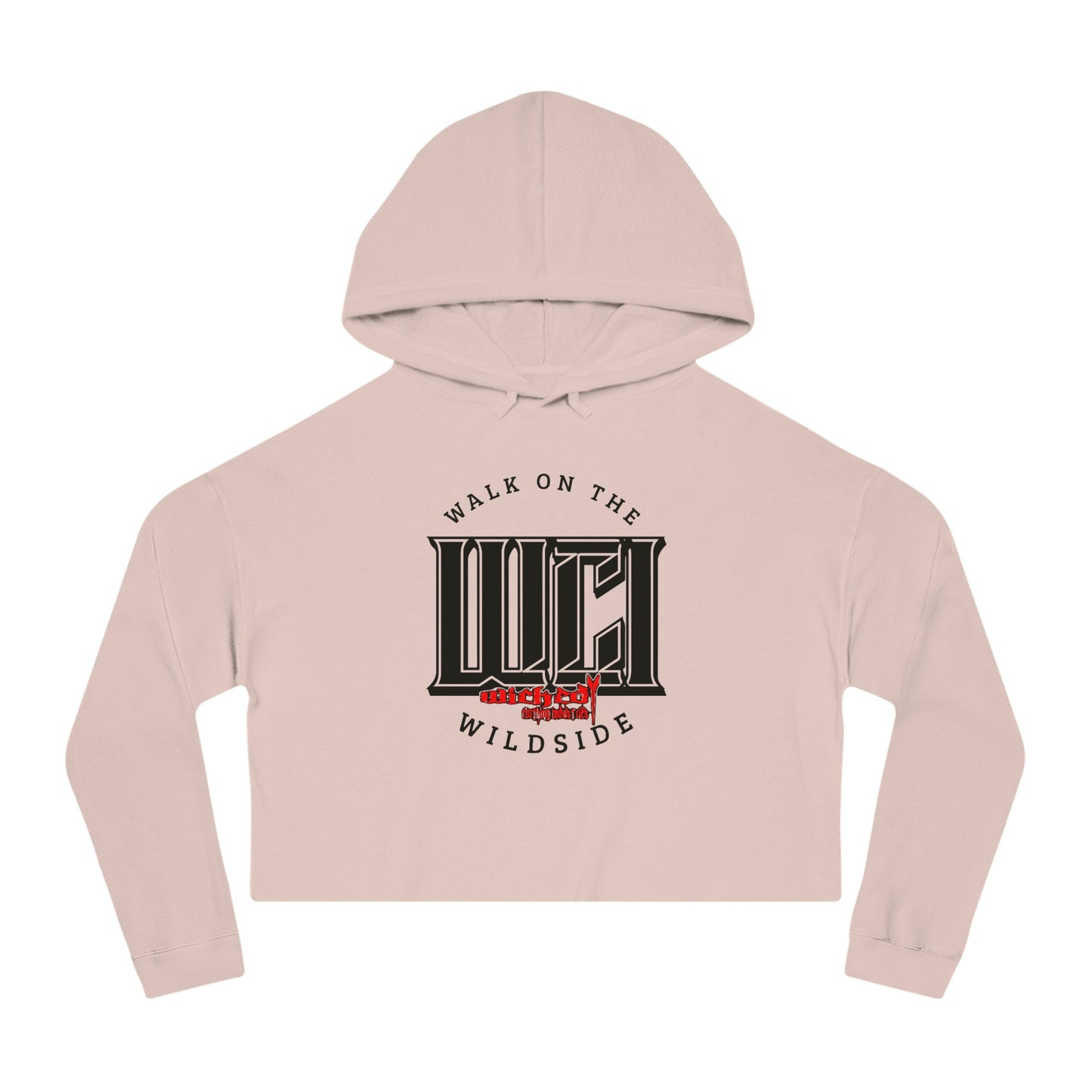 Walk On The WildSide  Cropped Hooded Sweatshirt