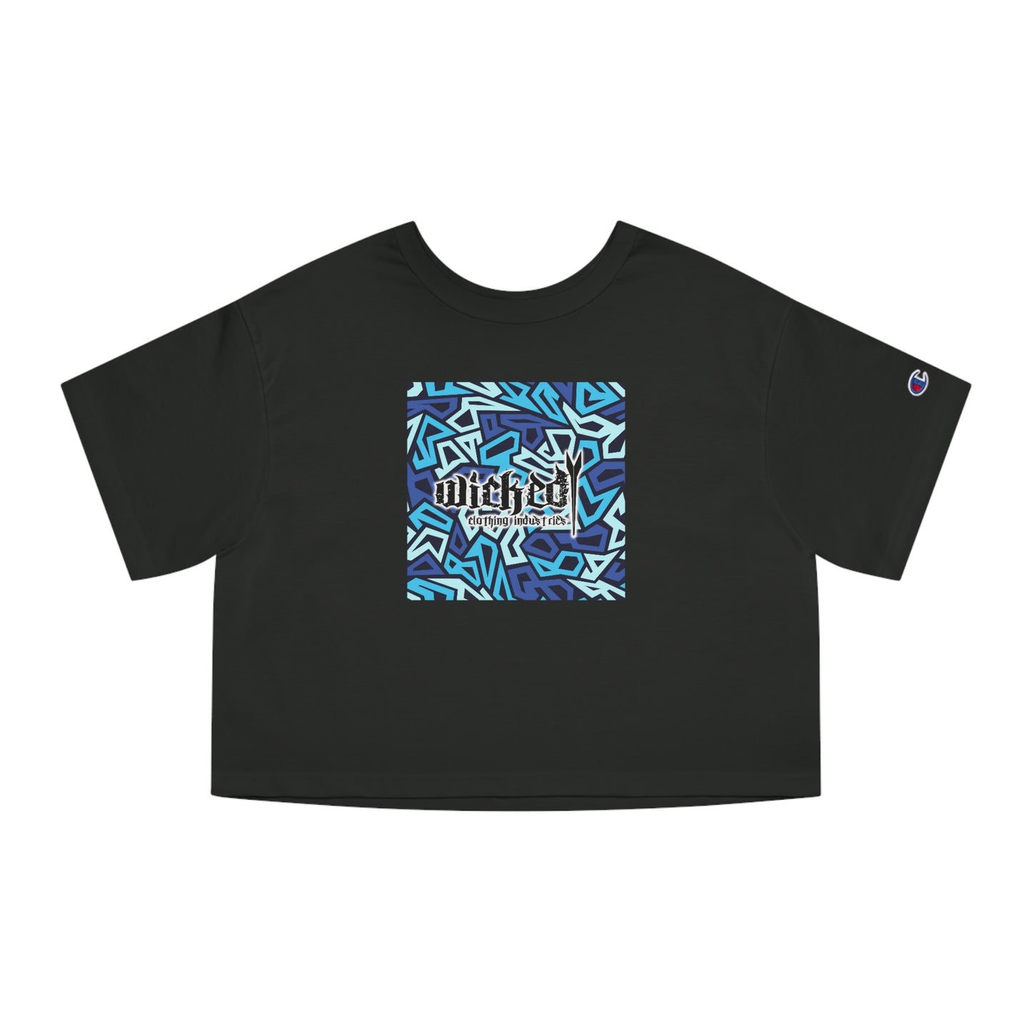 Pacific Prism/ Cropped T-Shirt