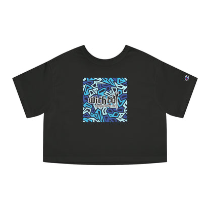 Pacific Prism/ Cropped T-Shirt