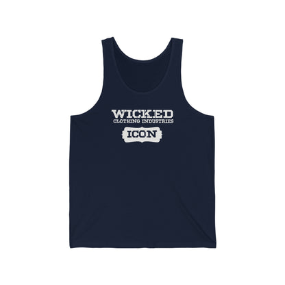 ICON White  Tank Top