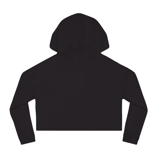 Wicked Skull 1 Women’s Cropped Hooded Sweatshirt