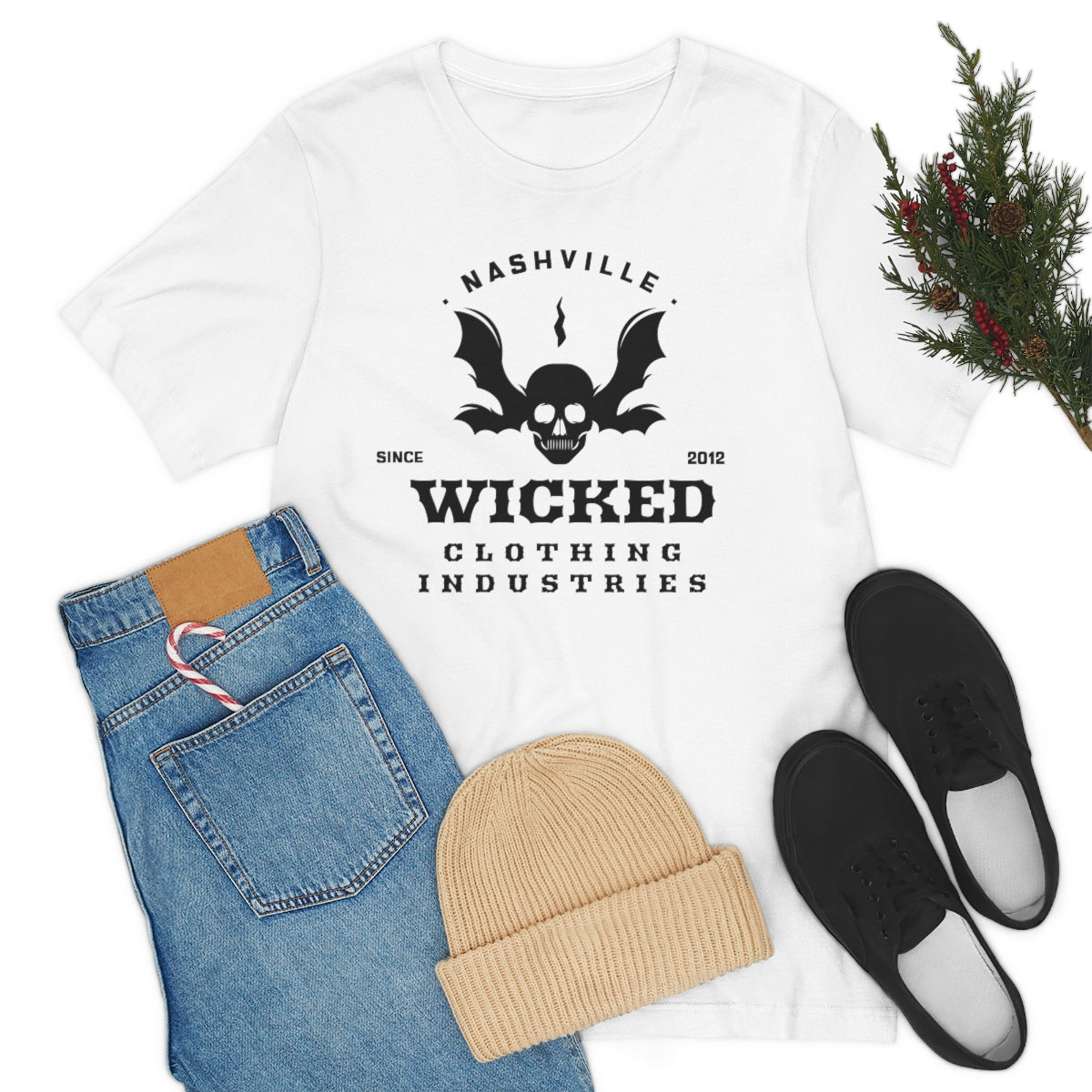 Wicked Bat Nashville Tee Shirt