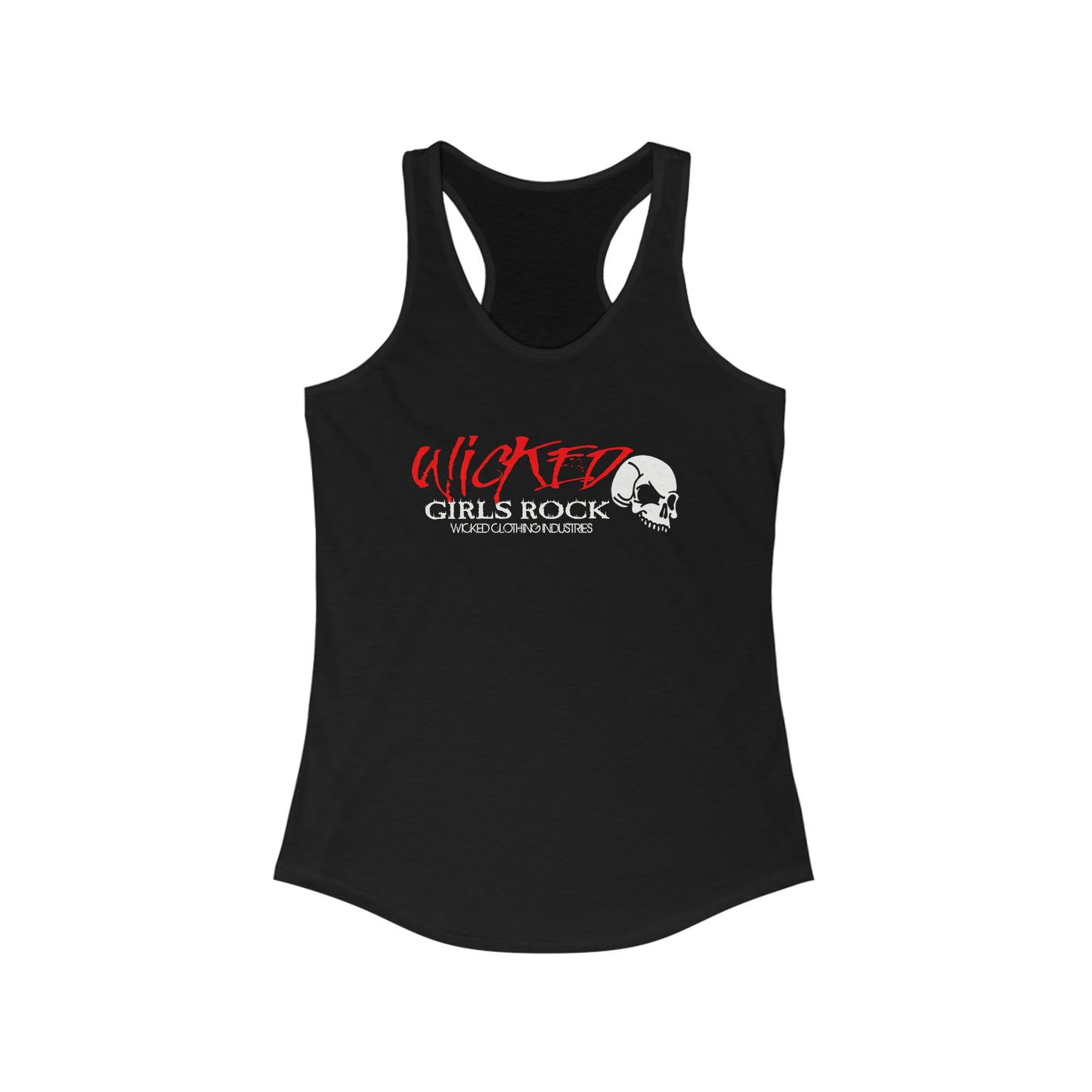 Wicked Girls Rock /Racerback Tank Top