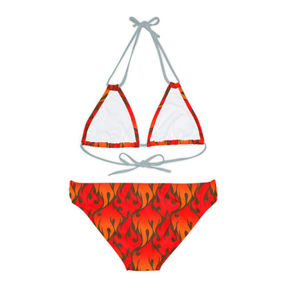 Rebel Love Strappy Bikini Set