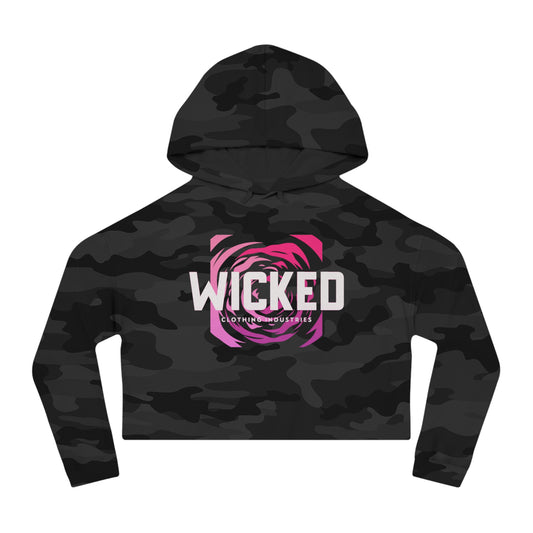 Seaside Serenity/ Cropped Hoodie