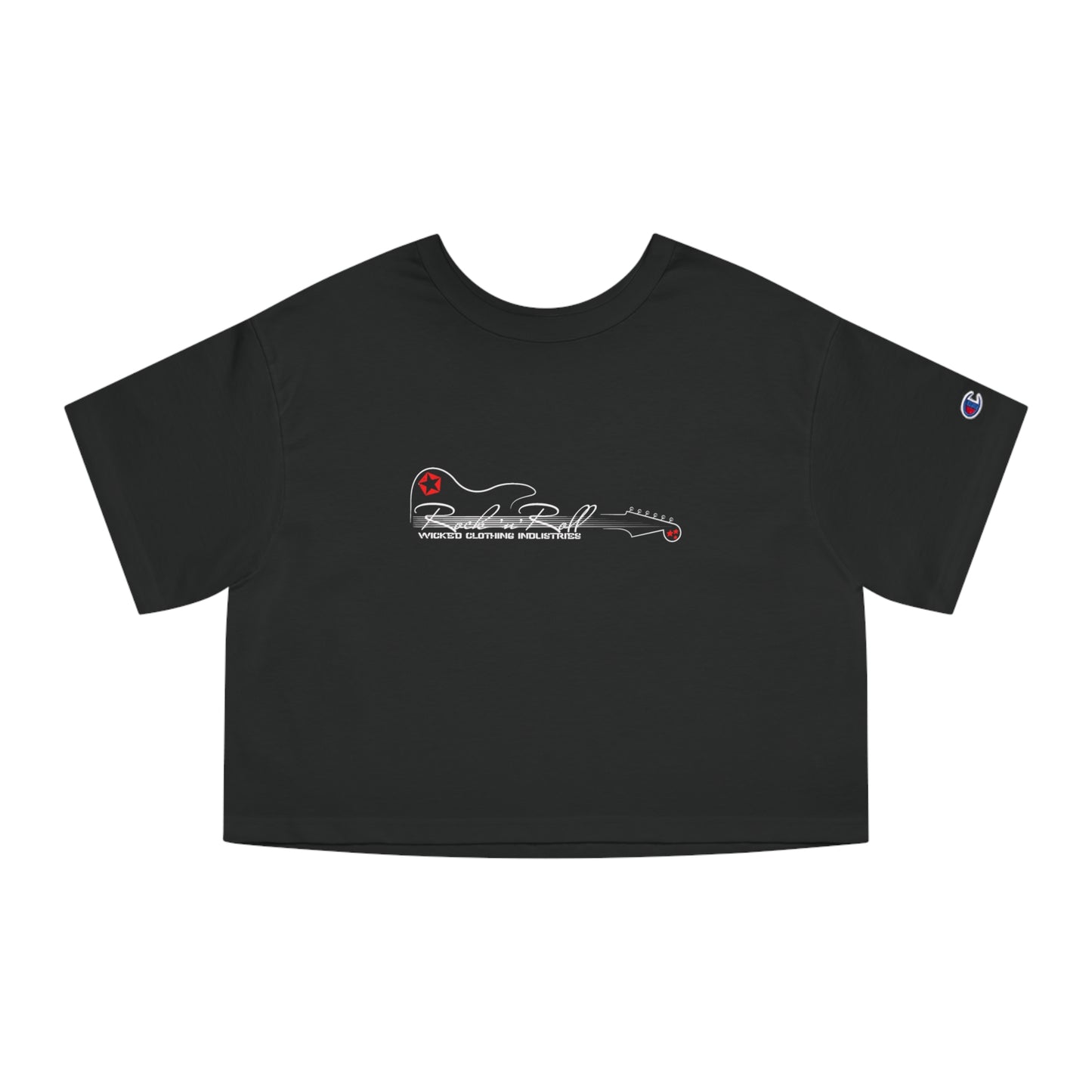 Rock N Roll/ Cropped T-Shirt