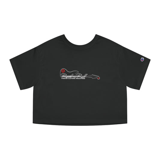 Rock N Roll/ Cropped T-Shirt