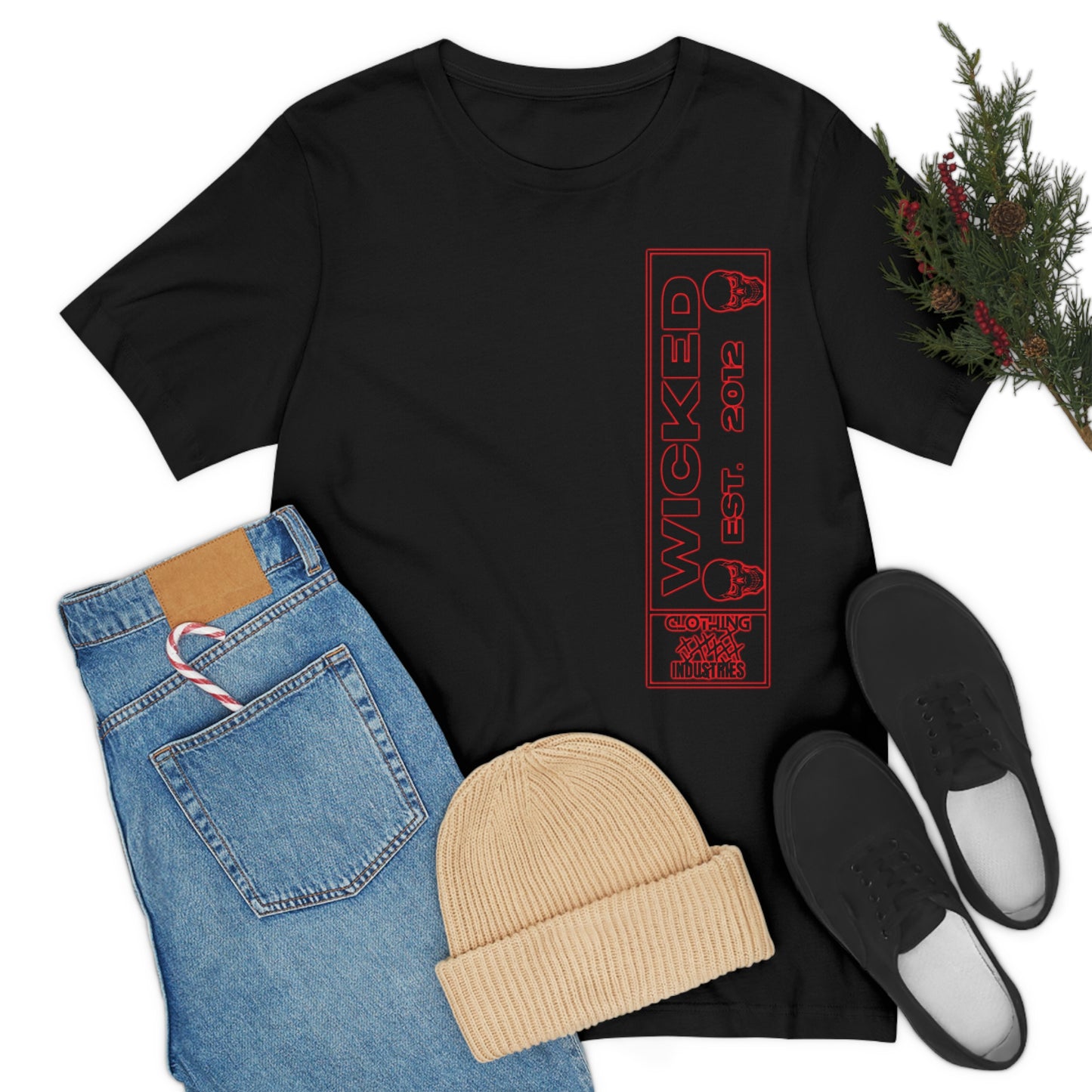 2012 Red Short Sleeve Tee