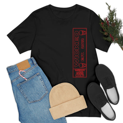 2012 Red Short Sleeve Tee