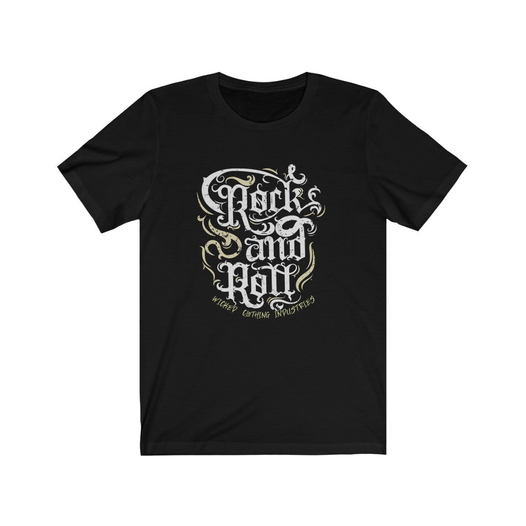 ROCK AND ROLL / Short Sleeve Tee Shirt