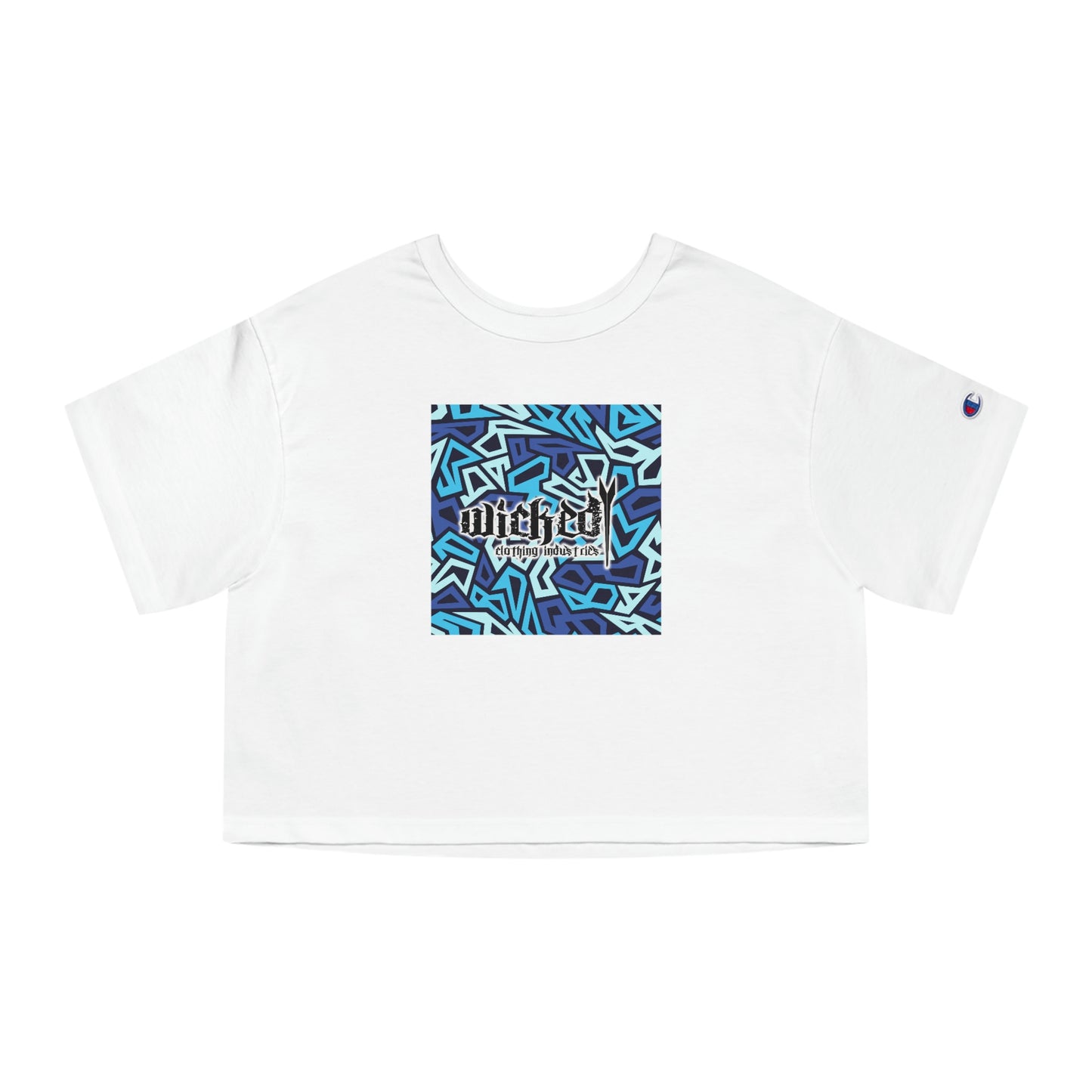 Pacific Prism/ Cropped T-Shirt