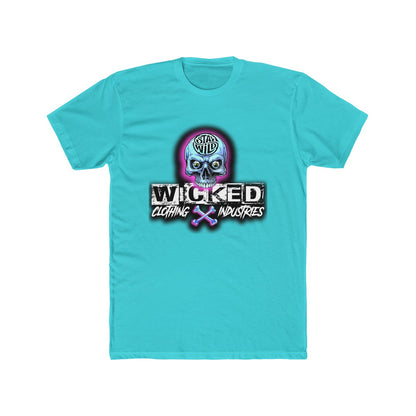 Stay Wild/ Black /Purple/Light Blue /Men's  Crew Tee
