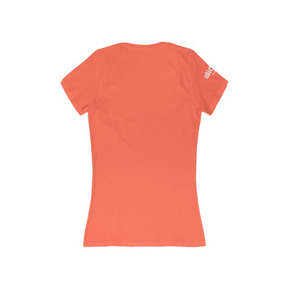 Rock and Roll /Women's  Short Sleeve Deep V-Neck Tee Shirt