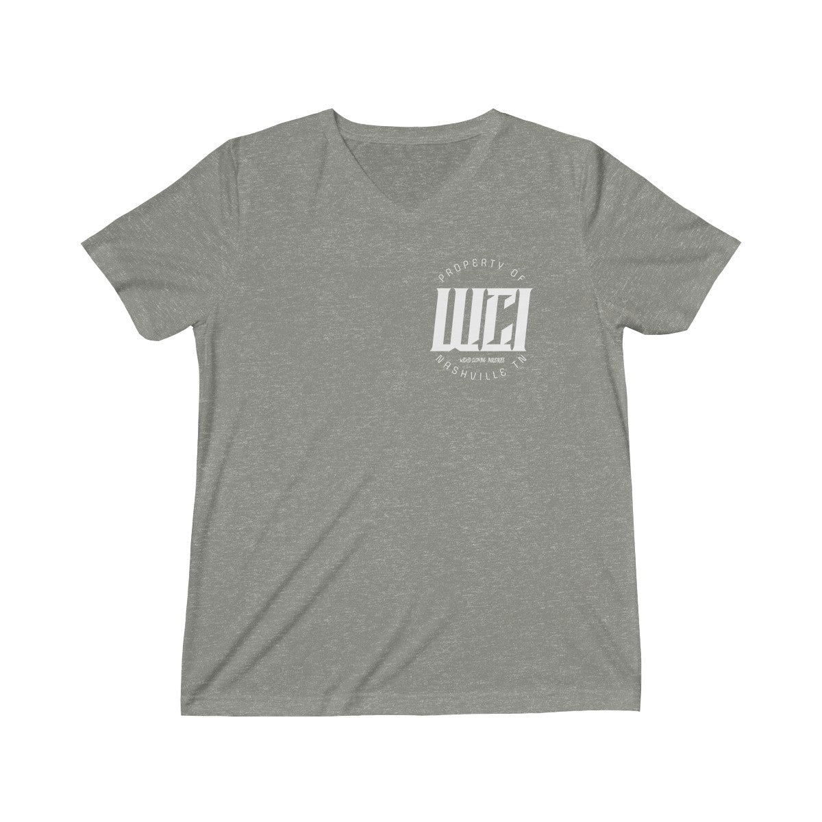 Proptery Of WCI/ Triblend Short Sleeve V-Neck Tee