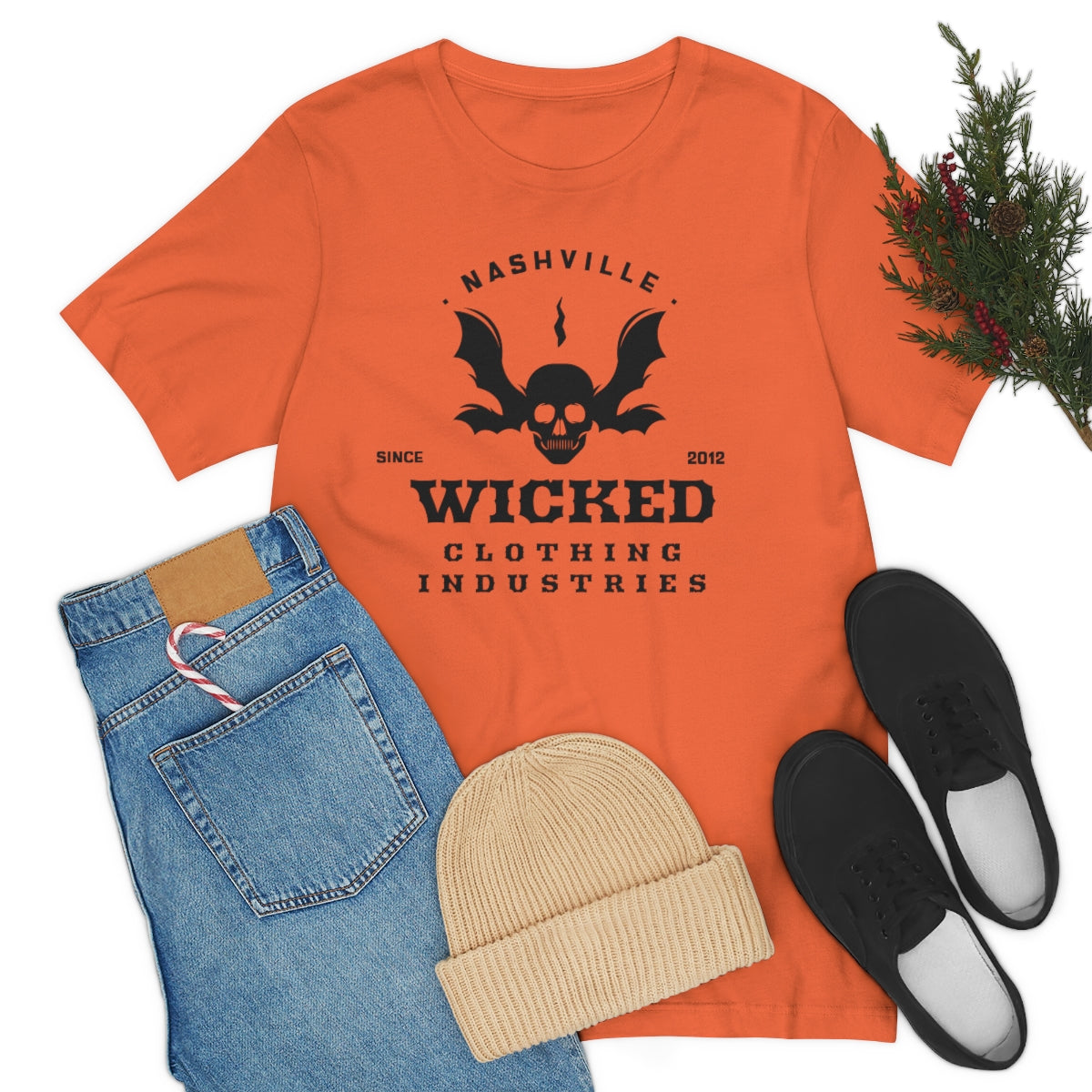 Wicked Bat Nashville Tee Shirt