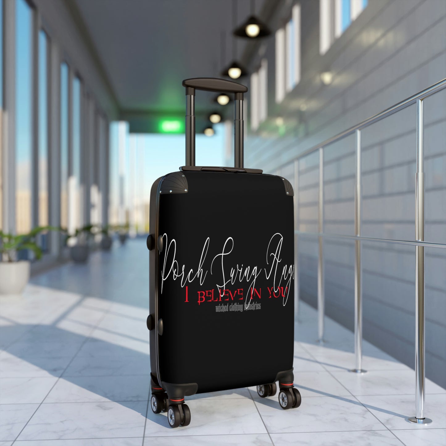 Porch Swing Angel 1 Suitcase