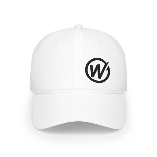W Low Profile Baseball Hat