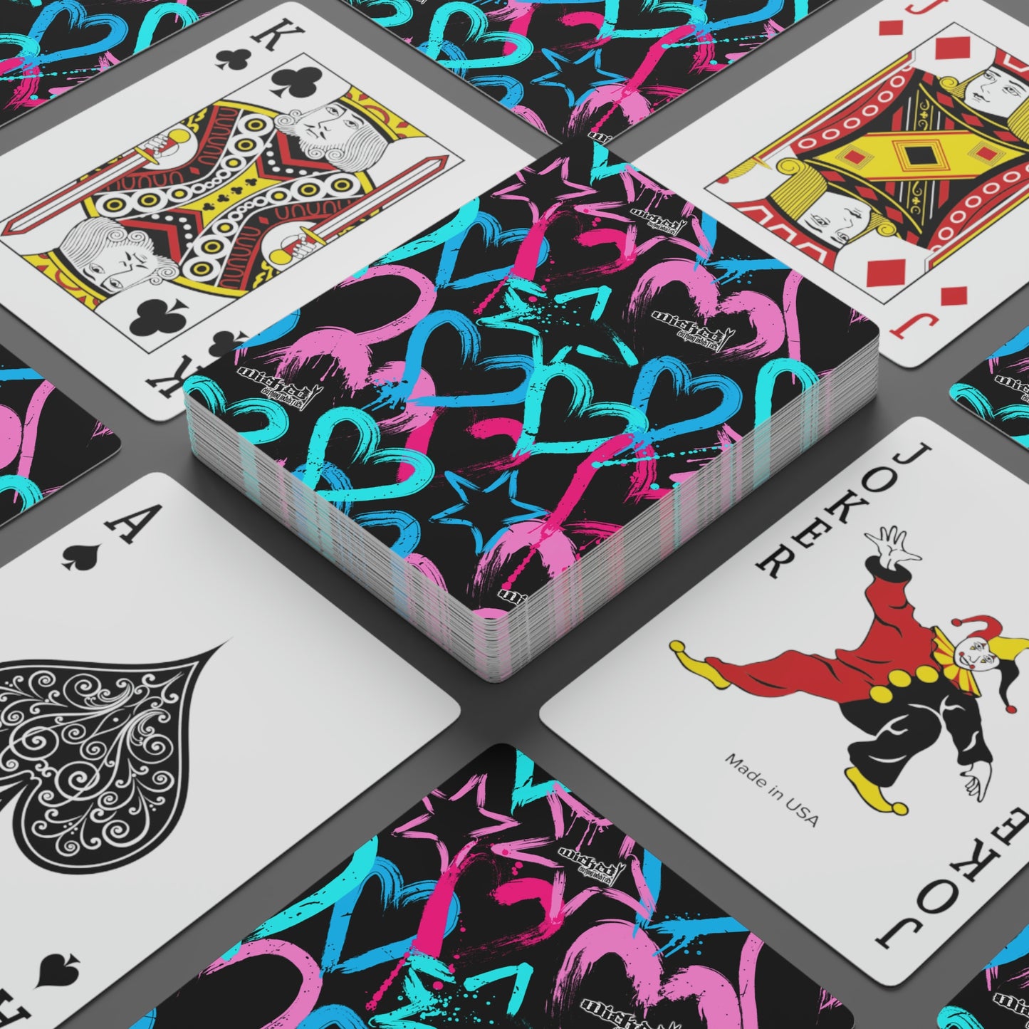 Punk Love /Poker Cards