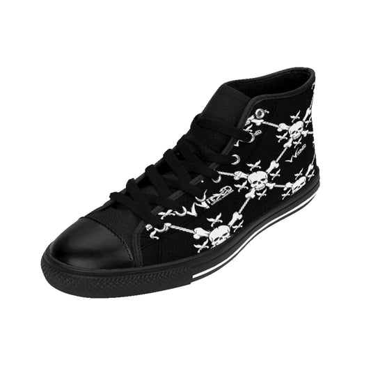 Men's High-top Sneakers ( Wicked Pirate)