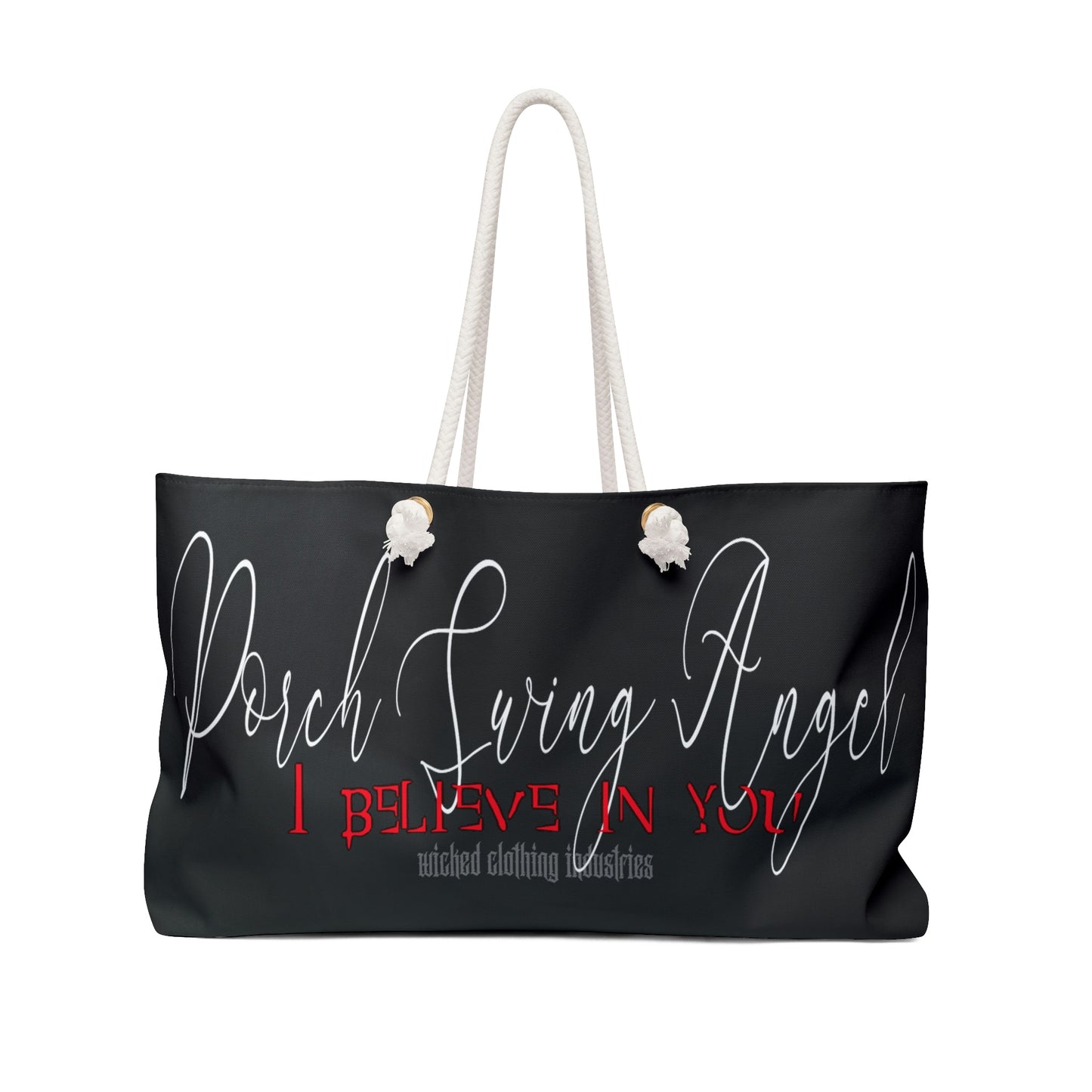 Porch Swing Angel E.L. Weekender Bag
