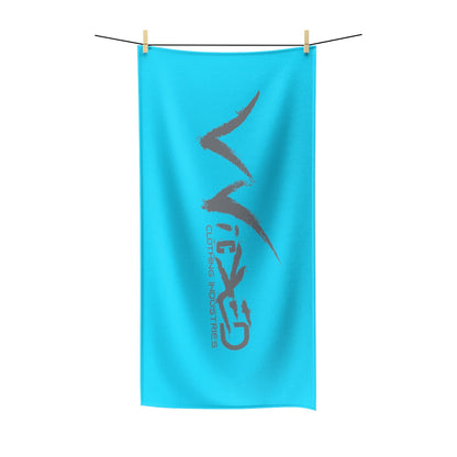 WCI TEAL TOWEL/Polycotton Towel