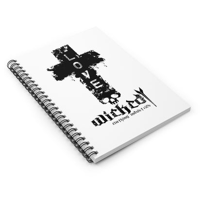 LOVE//Spiral Notebook - Ruled Line