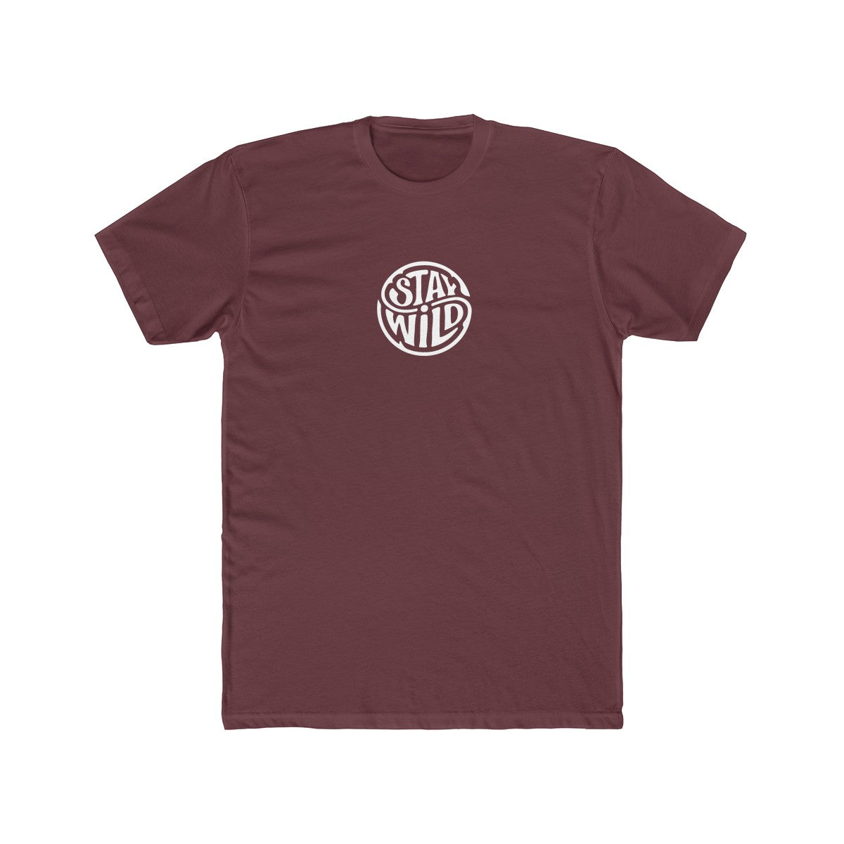 Stay Wild/Light Blue /Men's  Crew Tee
