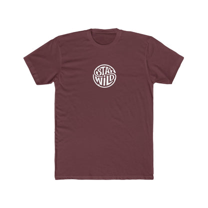 Stay Wild/Light Blue /Men's  Crew Tee