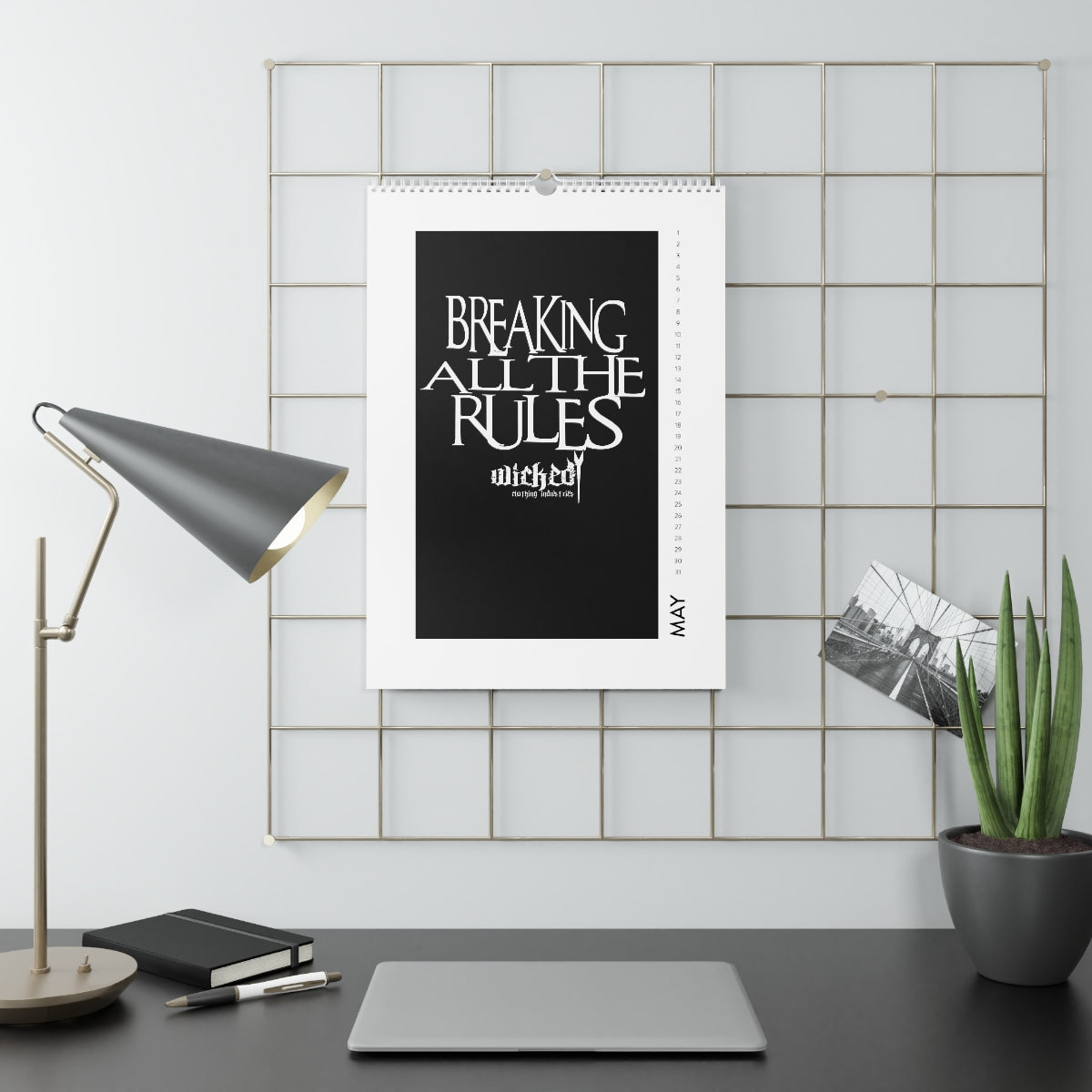 Wicked Clothing Industries Wall Calendar (2023)
