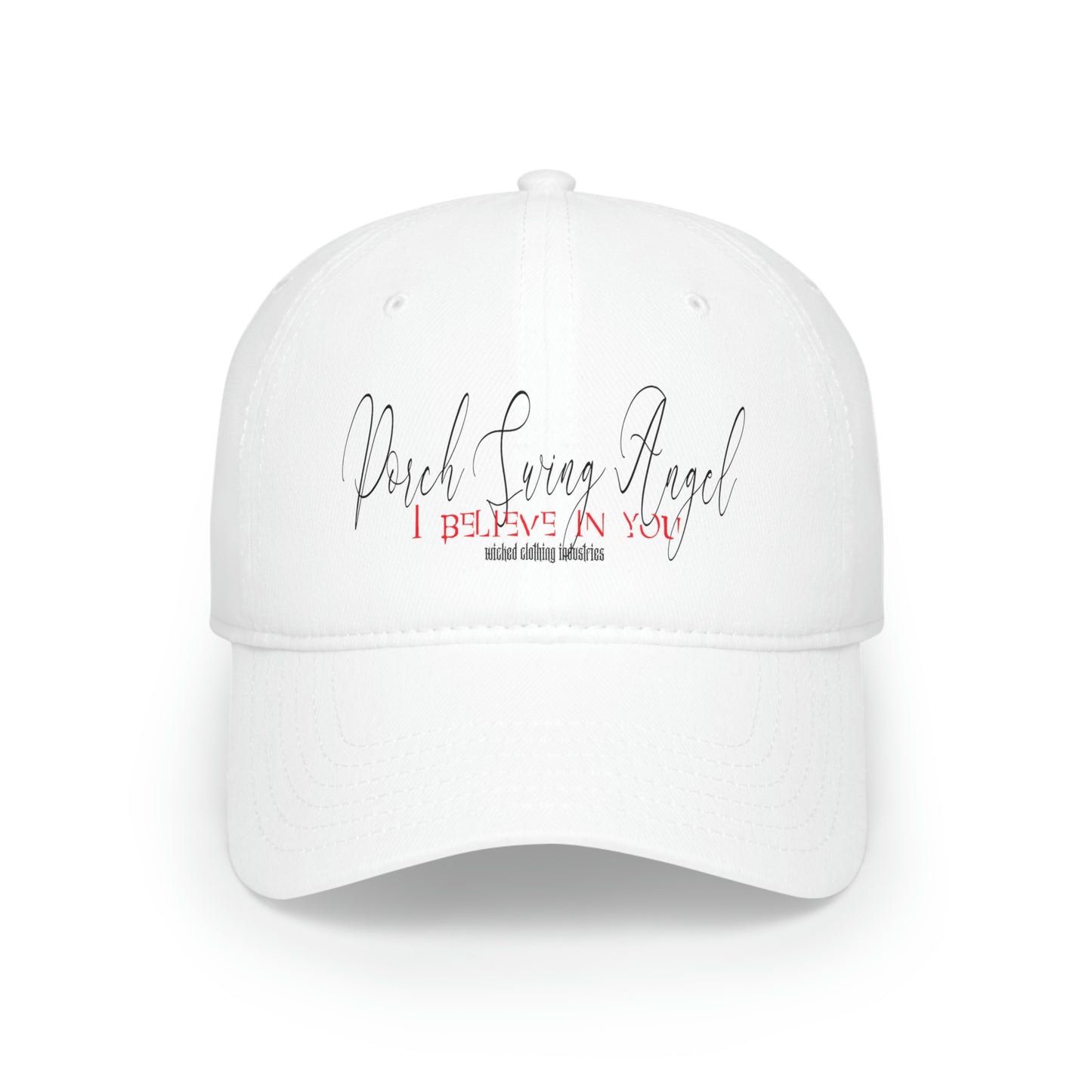 Porch Swing Angel Low Profile Baseball Hat