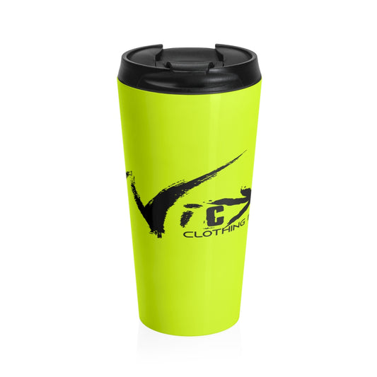 Wicked /Lemon Yellow/Stainless Steel Travel Mug