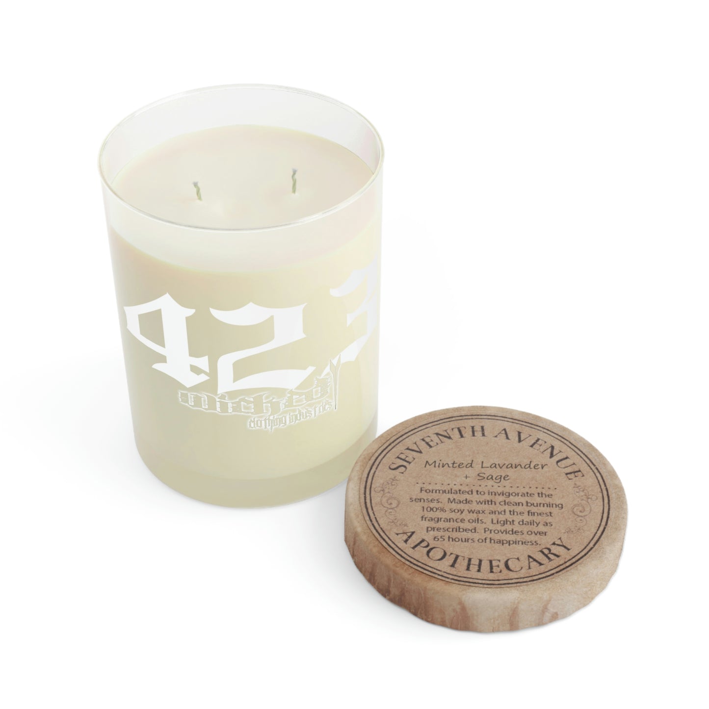 Wicked 423 on Glass /Scented Candle