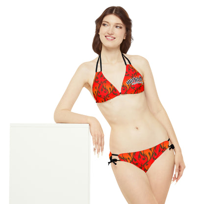 Rebel Love Strappy Bikini Set